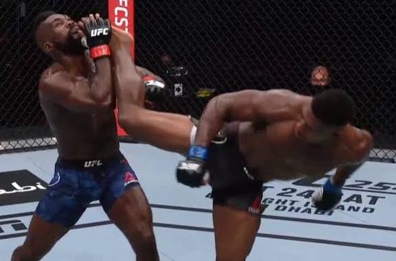 Vídeo: americano encaixa chute rodado incrível no UFC em um dos candidatos a ‘nocaute do ano’; assista e opine