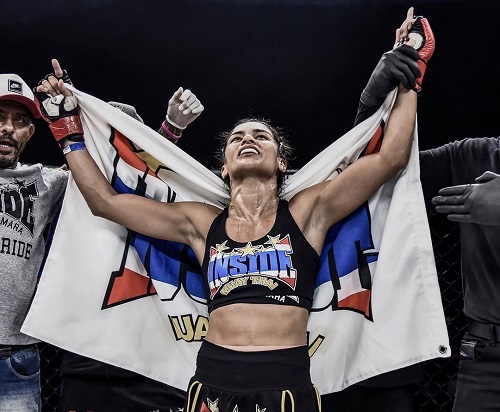 Em boa fase no MMA, peso-palha Pamela Mara fala de expectativa para disputa de título no SFT 22: ‘Pronta para o que vier’