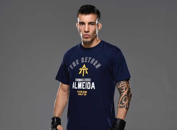 Thominhas Almeida descarta ‘ansiedade’ antes de retorno ao UFC após 33 meses e celebra: ‘Feliz em poder trabalhar’