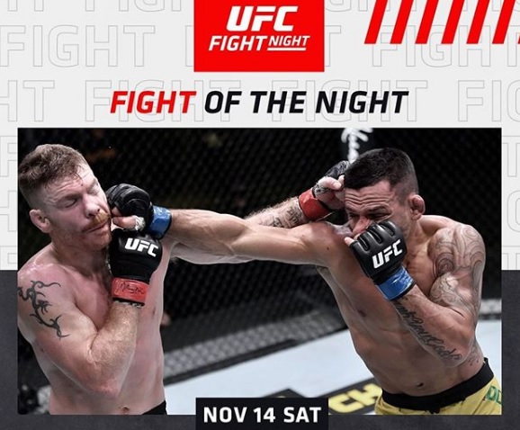 Rafael dos Anjos e Paul Felder fazem ‘Luta da Noite’ no UFC Vegas 14, e cada um fatura R$ 273 mil; veja todos os premiados