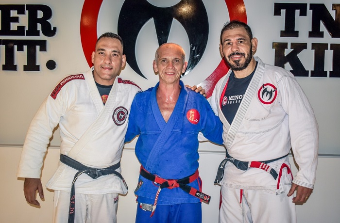 Rogério Minotouro e Maurinho Paolino recebem diploma de quinto grau na faixa preta de Jiu-Jitsu: ‘Um dia memorável’