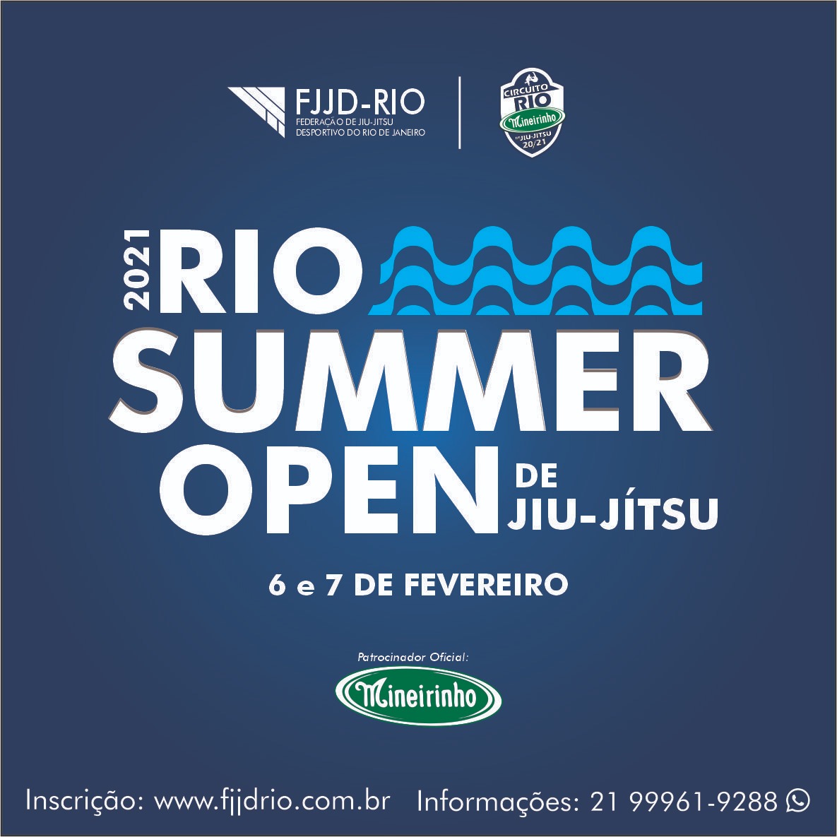 Com pontuação em dobro, FJJD-Rio abre inscrições para a segunda etapa do Circuito Rio Mineirinho; veja os detalhes
