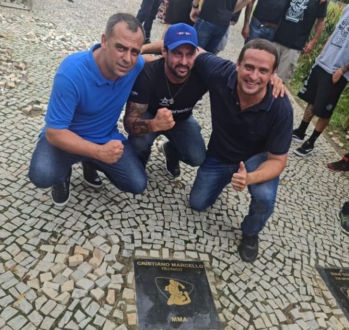 Cristiano Marcello, Waldemar Santana, Paulão Filho e mais nomes são homenageados na Calçada da Fama das Artes Marciais; veja
