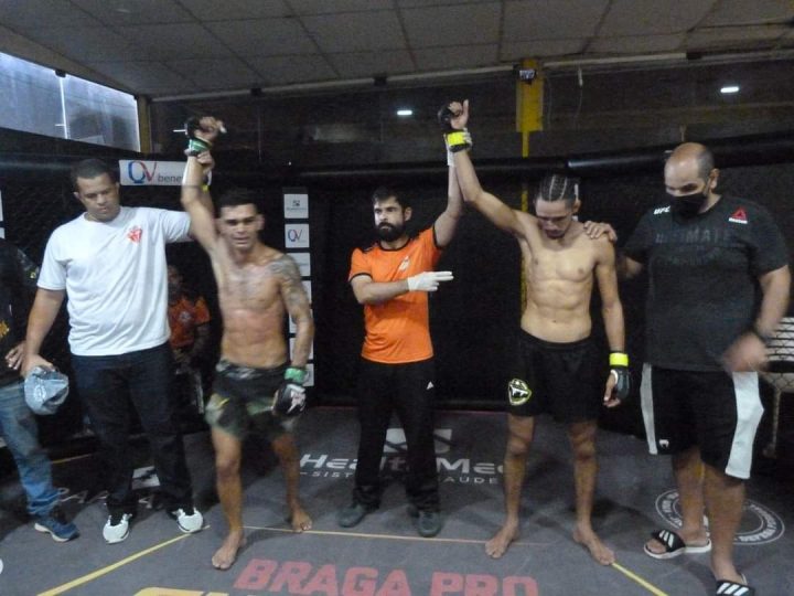 Quarta edição do Braga Pro/Showtime Fights presenteia os fãs de MMA com show de nocautes e finalizações; confira os resultados