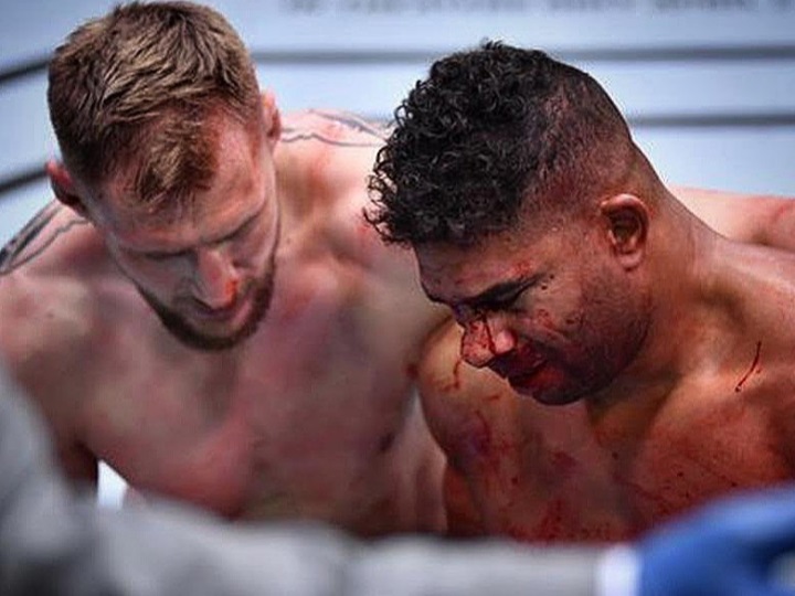Nocauteado no UFC Vegas 18, Alistair Overeem parabeniza Volkov pela vitória e revela que teve o nariz quebrado: ‘Não consegui me recuperar’