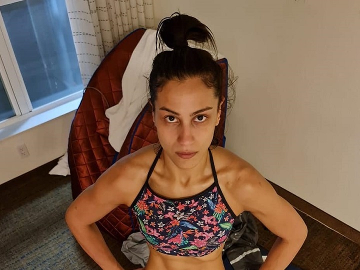 Oriunda do Contender Series, Glorinha de Paula estreia neste sábado (13) pelo UFC Vegas 21 e avisa: ‘O trabalho está funcionado e rendendo’