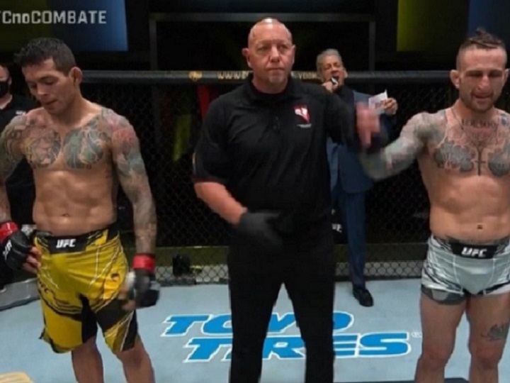 Brasileiro faz ‘Luta da Noite’ no UFC Vegas 26 e, mesmo derrotado, fatura mais de R$ 260 mil; veja
