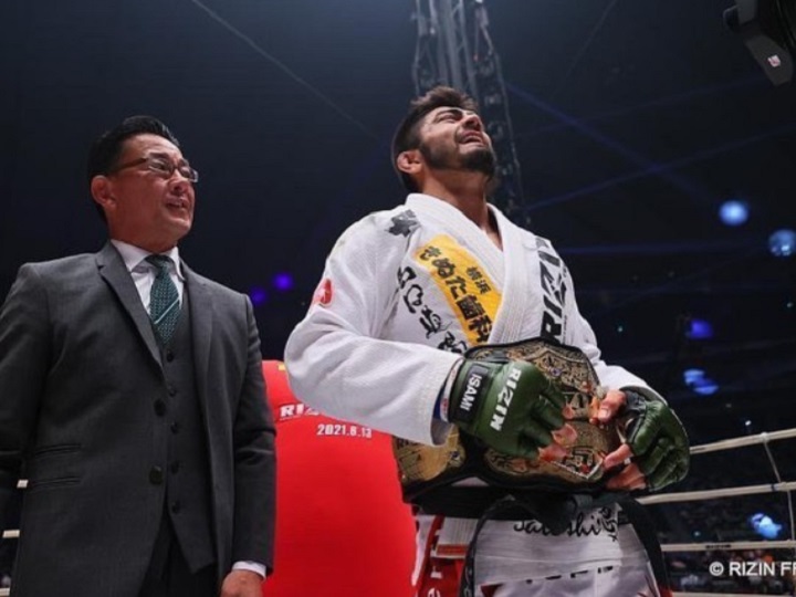 Campeão do RIZIN, Satoshi descarta UFC e ‘escolhe’ Do Bronx para superluta de Jiu-Jitsu