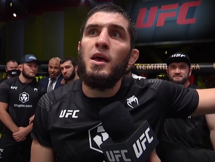 Vídeo: pupilo de Khabib domina main event do UFC Vegas 31 e finaliza brasileiro no mata-leão