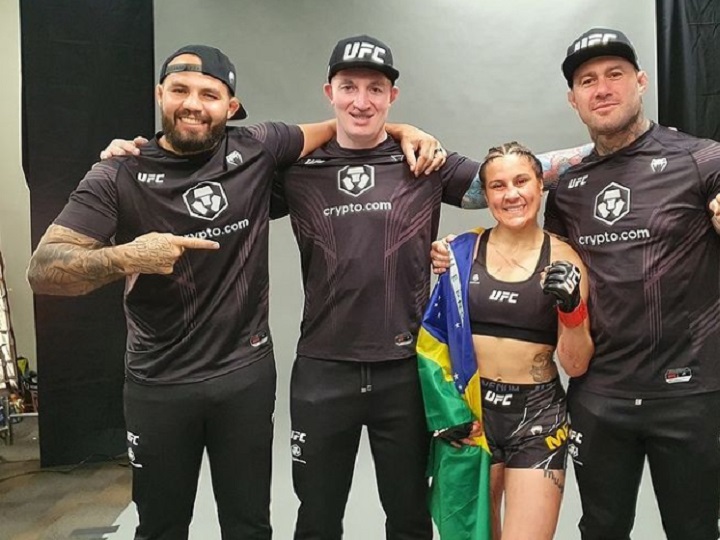 Jennifer Maia analisa vitória no UFC 264 e faz planos: ‘Quero enfrentar alguém acima de mim no ranking’
