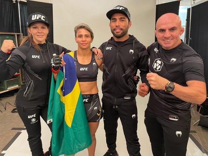 Embalada, Amanda Lemos mira luta com Nina no UFC e destaca: ‘Meu diferencial é a agressividade’