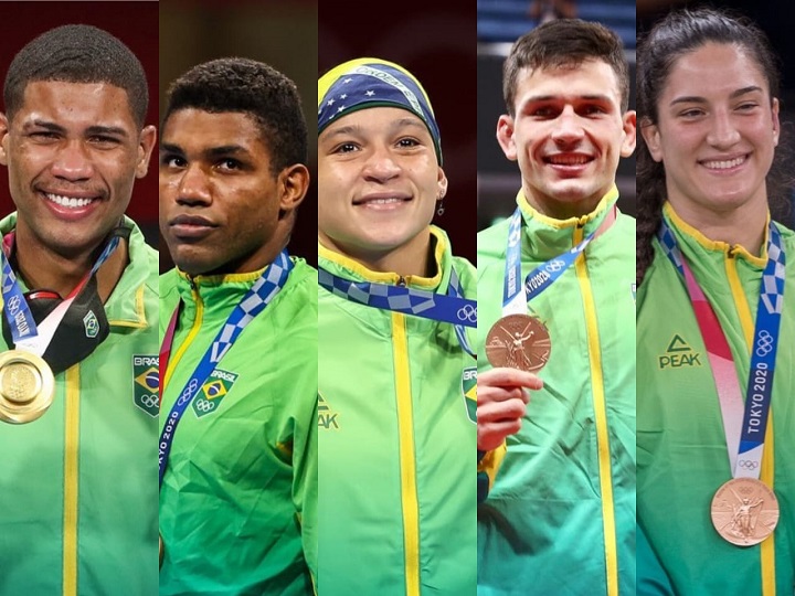 Com cinco medalhas, Boxe e Judô ajudam na melhor participação do Brasil em Olimpíadas