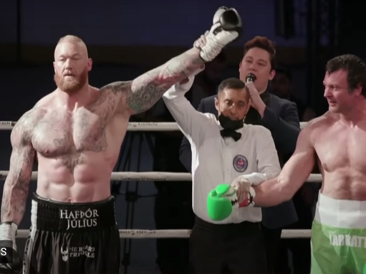 Ator de Game of Thrones, Bjornsson perde 55kg e confirma luta de boxe