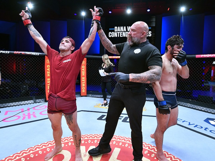 UFC contrata todos vencedores do segundo episódio do ‘Contender Series’, incluindo brasileiro Saimon Oliveira