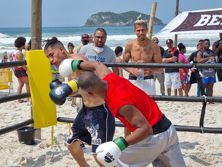 Após terceiro evento na retomada, Beachboxing projeta 2022 de expansão nas praias do Rio de Janeiro