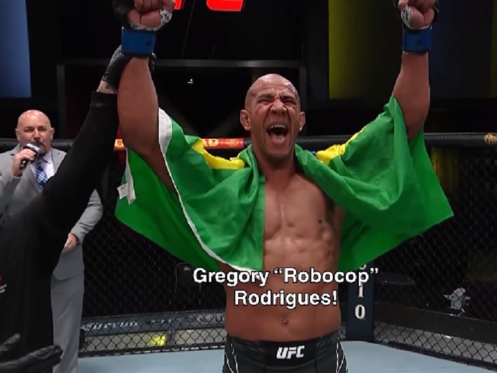 Vídeo: Gregory Rodrigues dá show no UFC Vegas 41, nocauteia coreano e segue invicto na organização