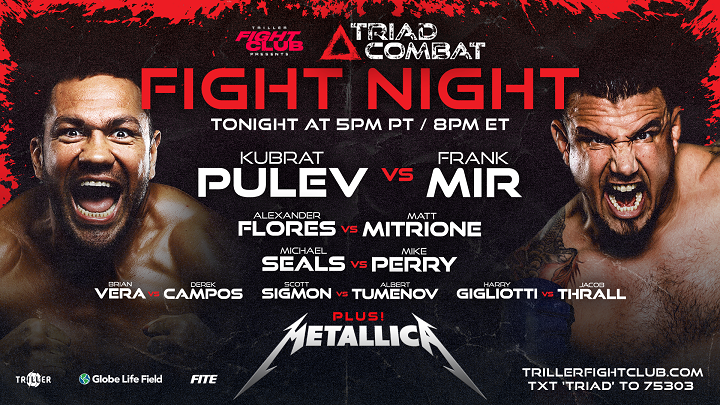 Com ex-campeão do UFC, feras do MMA e show de lendas do metal, Triad Combat estreia no próximo sábado (27)