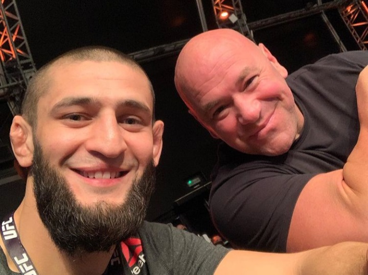 Dana White afirmou que lutadores estão com medo de enfrentar Khamzat Chimaev no UFC