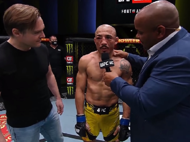 Aldo revela seu próximo ‘alvo’ após vitória no UFC Vegas 44