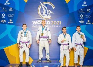 Rayron Gracie conquistou a medalha de ouro duplo no Mundial de Jiu-Jitsu (Foto: IBJJF)
