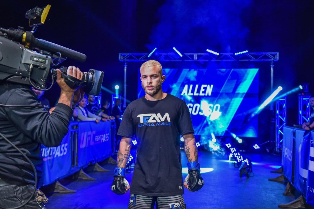 Allan Begosso vai em busca de recuperação após primeiro revés no MMA (Foto LFA)