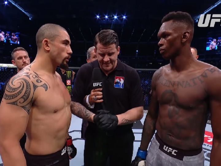 Vídeo: relembre a primeira luta entre Adesanya e Whittaker, e aqueça para a revanche no UFC 271