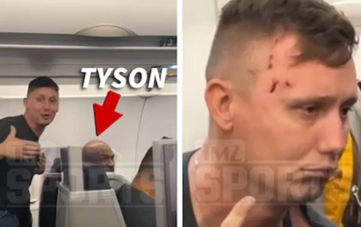 Após ser importunado, Mike Tyson agrediu homem em voo que partia para a Flórida (Foto: Reprodução/TMZ Sports)