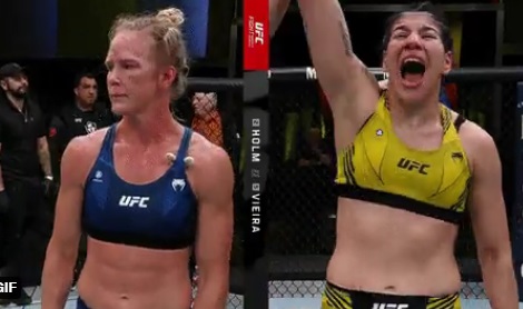 UFC Vegas 55: Ketlen Vieira supera Holly Holm por decisão dividida; americana fica indignada