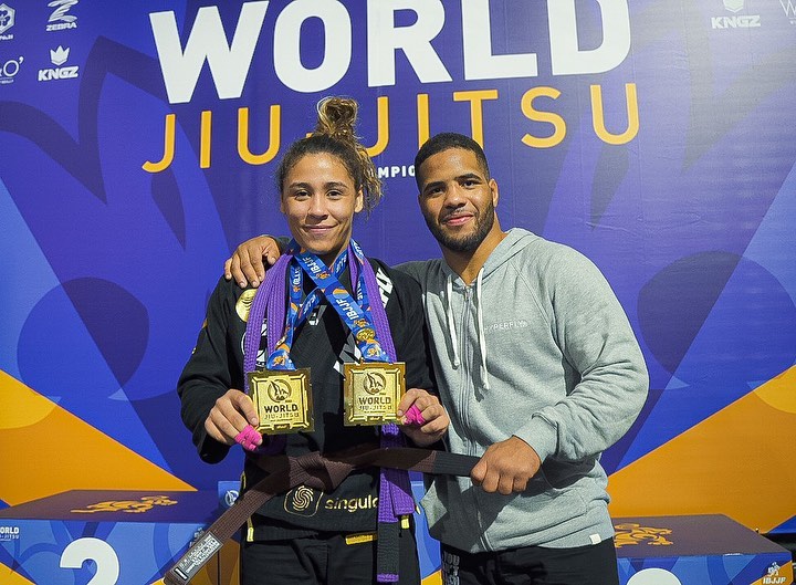 Mundial de Jiu-Jitsu: promessa da Dream Art, Gioavanna Jara é destaque com ouro duplo na faixa-roxa