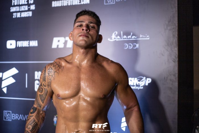 Escalado no Contender Series do UFC, Brunno Hulk promete ‘grande show’ contra italiano
