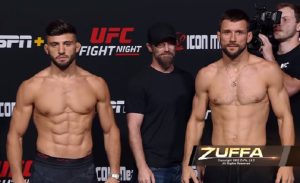 Arman Tsarukyan e Mateusz Gamrot vão fazer a luta principal do UFC Vegas 57 (Foto: Reprodução/UFC)