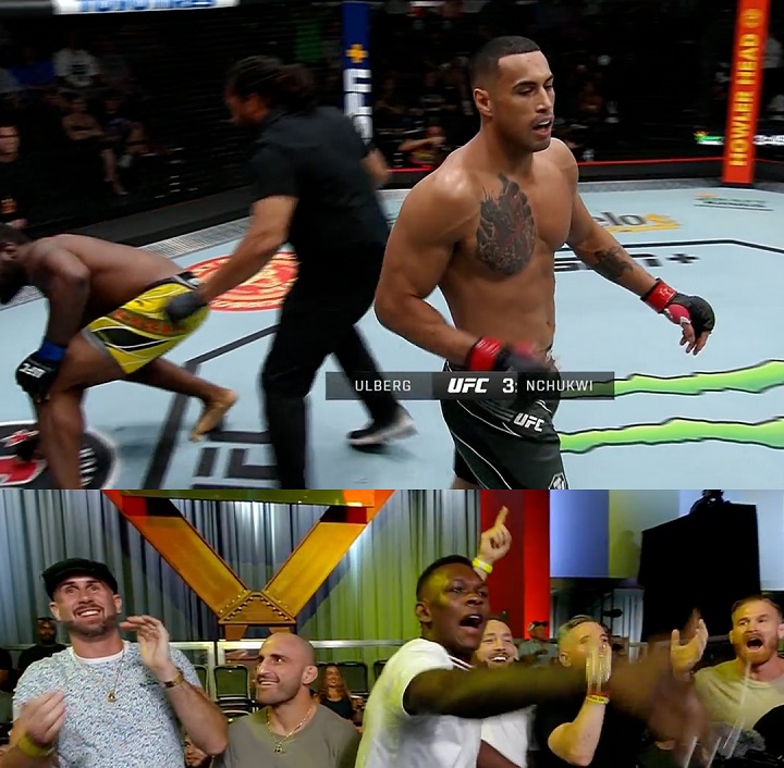 UFC Vegas 57: sparring de Israel Adesanya dá show e aplica nocaute relâmpago no card; assista