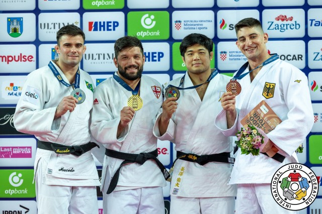 Na última competição antes do Mundial de Judô, Brasil fecha Grand Prix de Zagreb com quatro medalhas