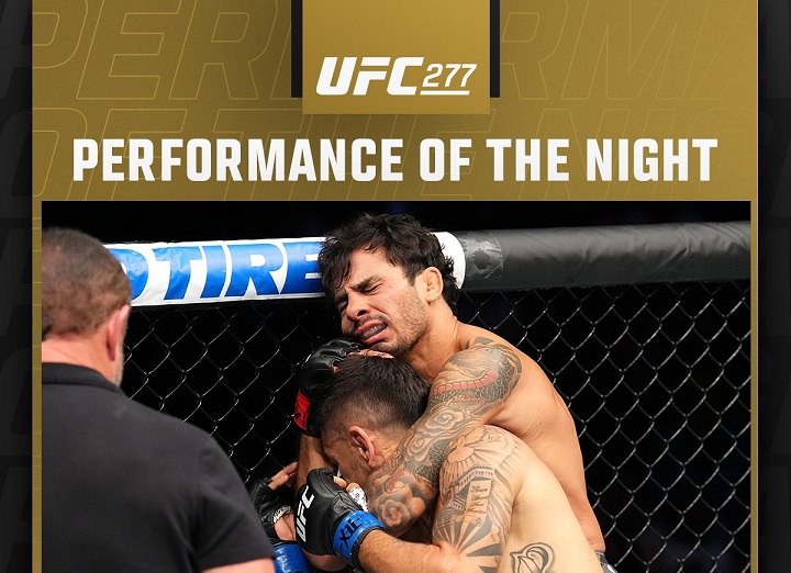 UFC 277: brasileiro é premiado após bela vitória no card e fatura bônus de R$ 258 mil; saiba mais