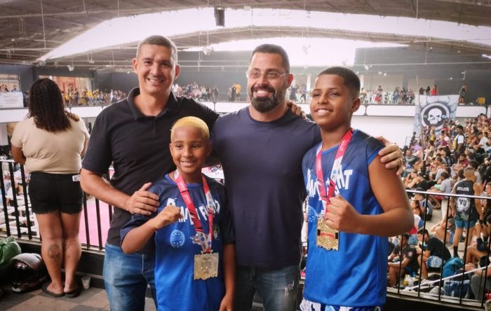 Marcos Torquato e Daniel Martins celebram resultado da Família Fight no Intermunicipal de Kickboxing
