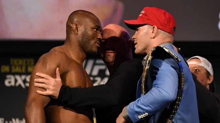Kamaru Usman e Colby Covington travaram uma das grandes rivalidades do MMA nos últimos anos (Foto: Divulgação/UFC)