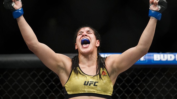 Ketlen Vieira vem de importantes vitórias e desafiou a campeã Amanda Nunes (Foto: Divulgação/UFC)