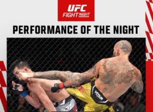 Com vitória sobre Dominick Cruz no UFC San Diego, Marlon Vera levou o bônus de Performance da Noite (Foto: Divulgação/UFC)