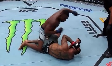 UFC Vegas 59: confira os golpes de Jamahal Hill que derrubaram Thiago Marreta na luta principal
