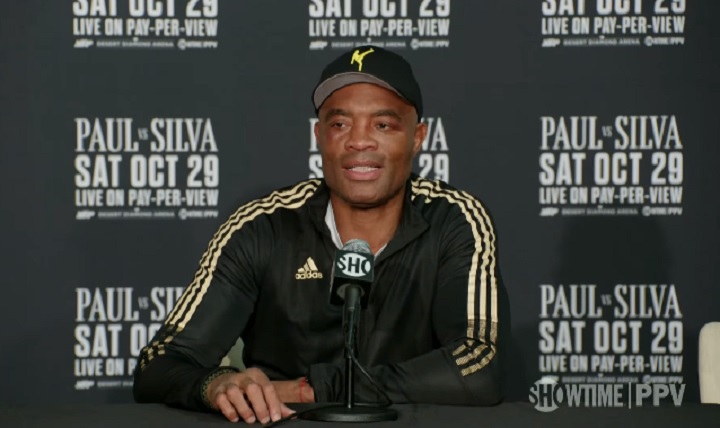 Anderson Silva revelou contra quem gostaria de fazer sua despedida no MMA (Foto: Reprodução/Showtime)