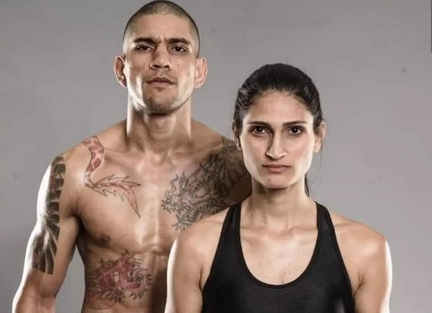 Irmã de Alex Poatan, Aline Pereira vai fazer sua estreia no MMA em duelo no LFA 147 (Foto: Reprodução)