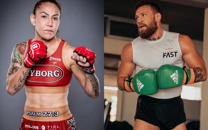 Cris Cyborg entra em polêmica e causa irritação em Conor McGregor, que responde: ‘Você é uma aberração’