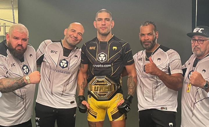 Com vitória de Poatan, Brasil chegou à marca de quatro cinturões do UFC atualmente (Foto reprodução Instagram)