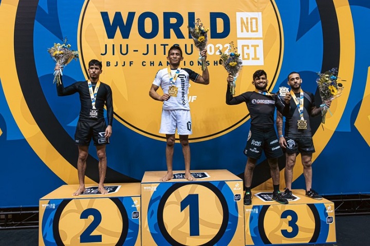 Lucas Pinheiro foi medalha de ouro na categoria peso-pluma (Foto: Giselle Villasenor)