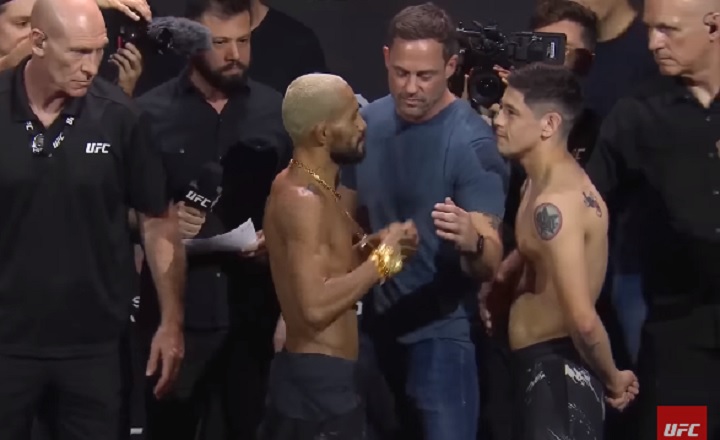 Deiveson Figueiredo e Brandon Moreno vão se enfrentar pela quarta vez, agora no UFC Rio (Foto: Reprodução/UFC)