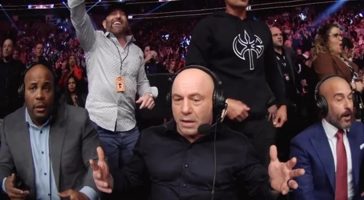 UFC 285: imagens flagram reação de Cormier e Ngannou à vitória de Jon Jones; assista ao vídeo