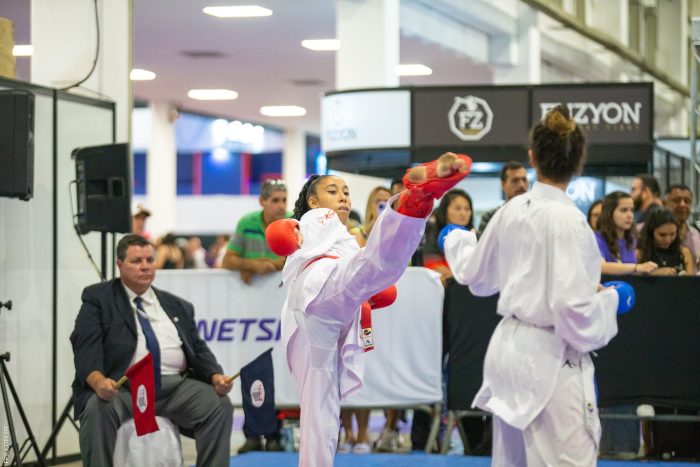 Competição de Karate foi um dos destaques do Fight Pavilion e do Arnold South America (Foto divulgação)