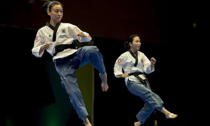 Taekwondo sempre chama atenção no Arnold South America por sua plasticidade e beleza (Foto divulgação)