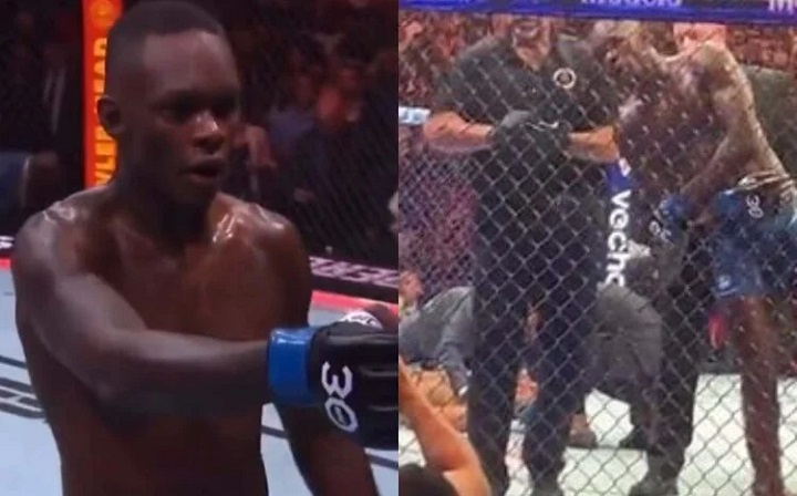 Adesanya diz que ‘educou’ filho de Poatan após devolver provocação no UFC 287: ‘Vai lembrar pra sempre’