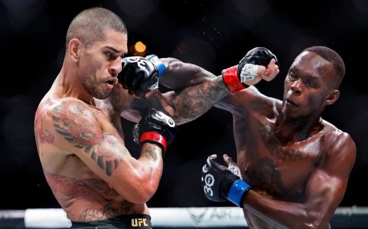 Alex Poatan teve seu desempenho no UFC 287 criticado por Esquiva Falcão (Foto: Carmen Mandato/AFP)